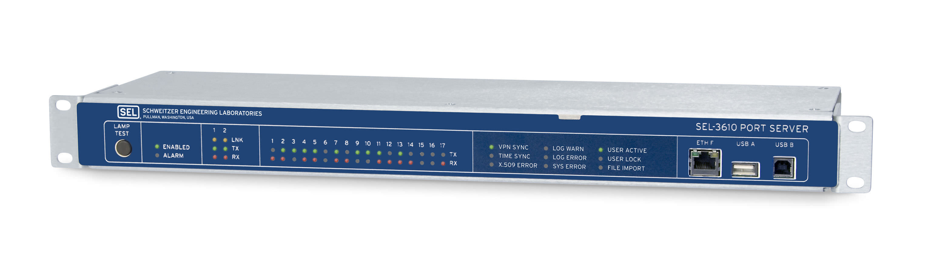 Serial device server / / industrial SEL3610 Schweitzer
