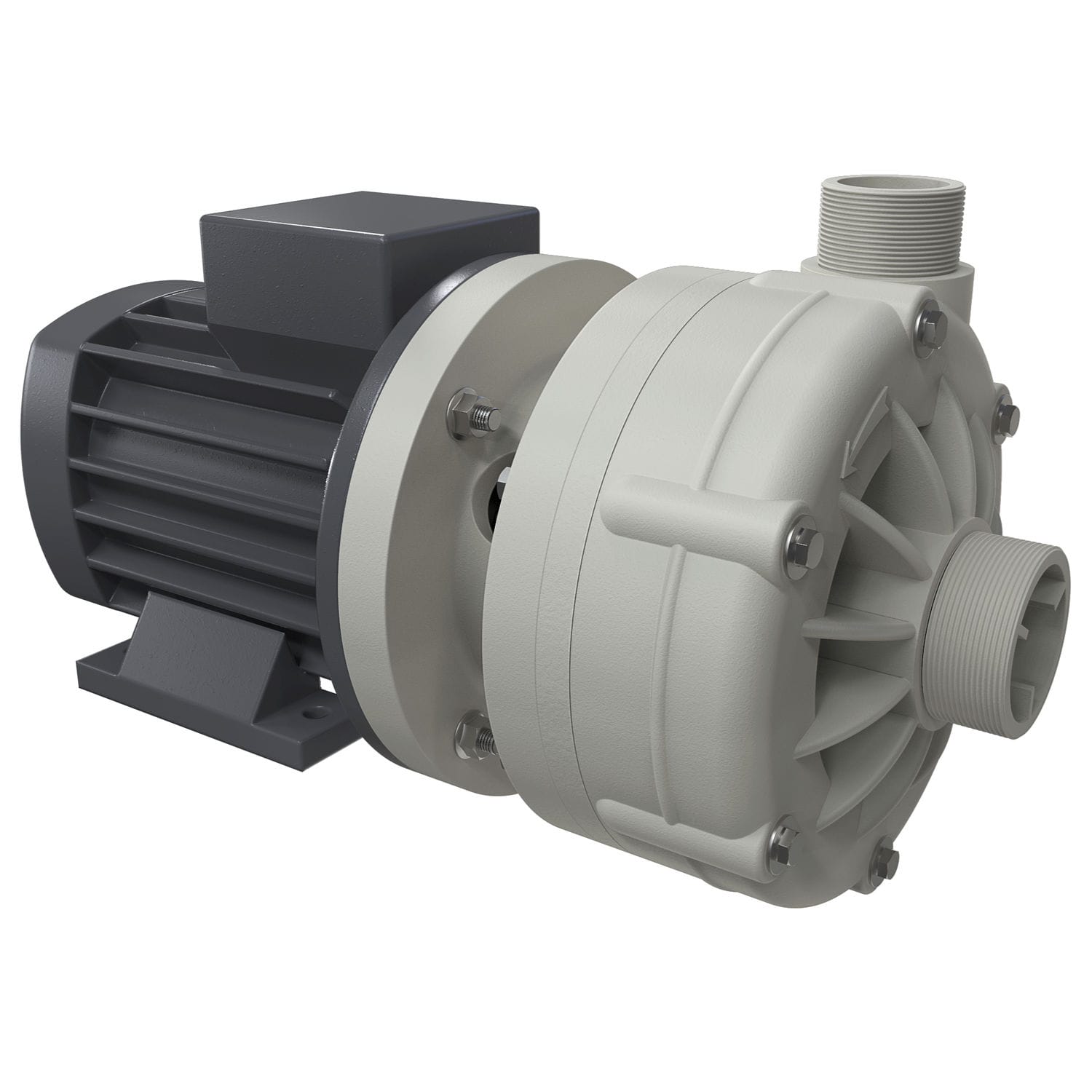 electric motor and pump