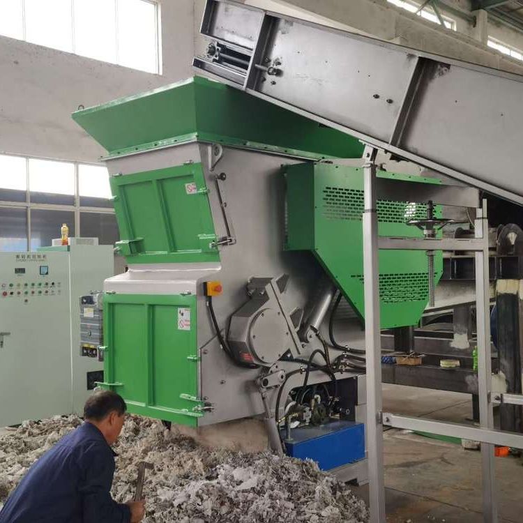 Single shaft shredder - Chengdu PURUI Polymer Engineering Company - plastic