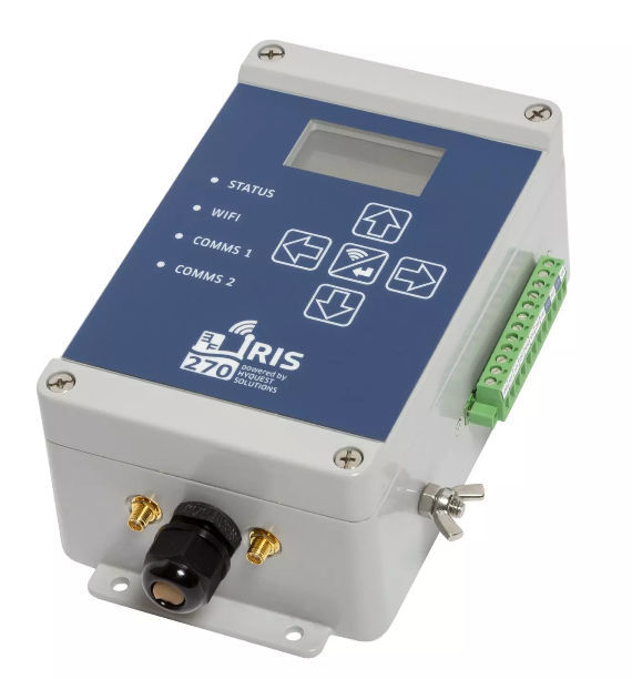Flow datalogger iRIS 270 KISTERS HyQuest Solutions power