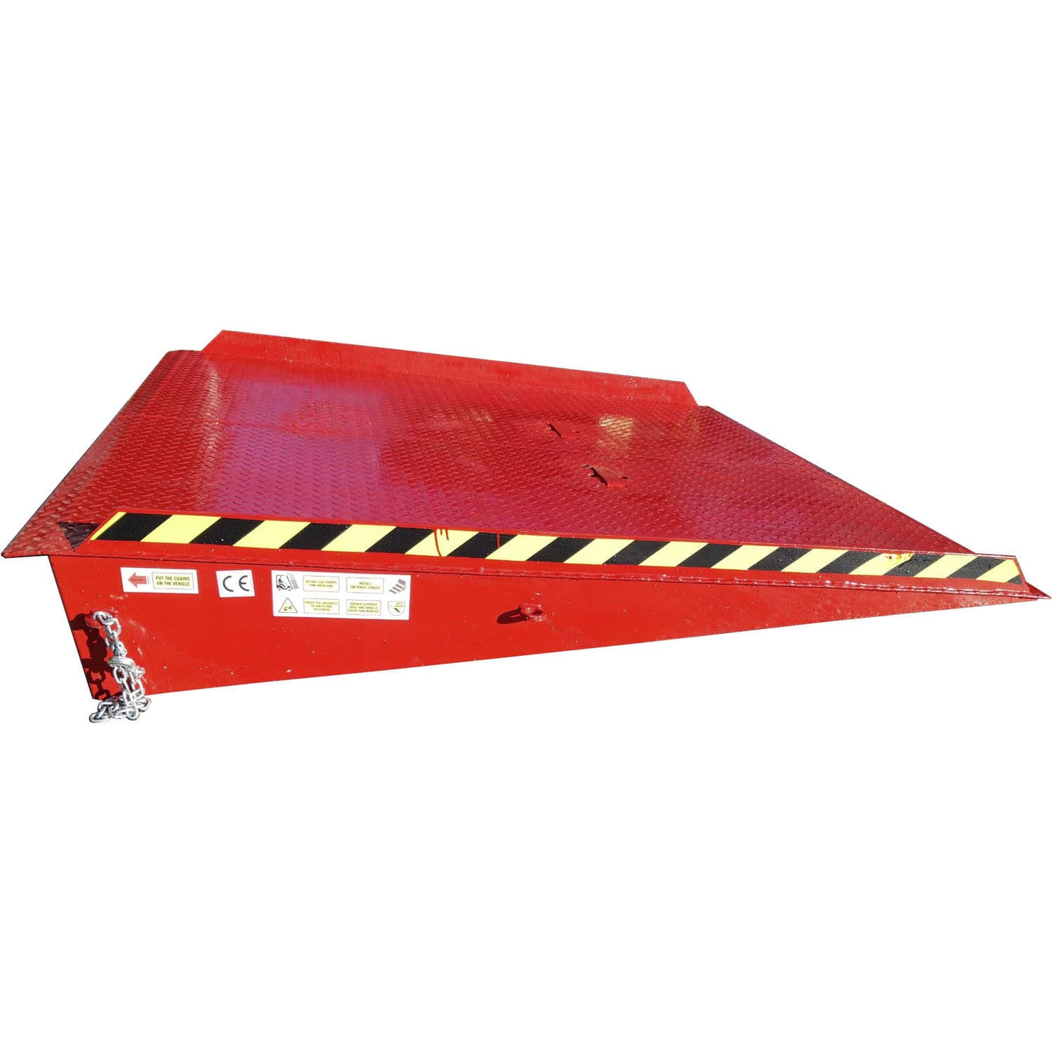 Forklift truck loading ramp - HCBN-08 - AZ RAMP - for heavy loads ...