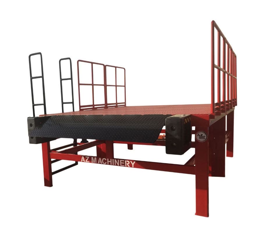 Platform loading ramp - DISPATCH 3-4 ZR-10T-180° - AZ RAMP - for gas ...