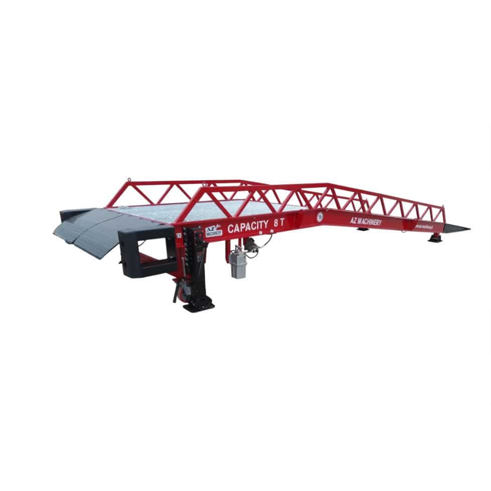 Wheel Loader Ramp Guard Pump loading ramp - STAR-12T-ZR - AZ RAMP - wheel / mobile / hydraulic