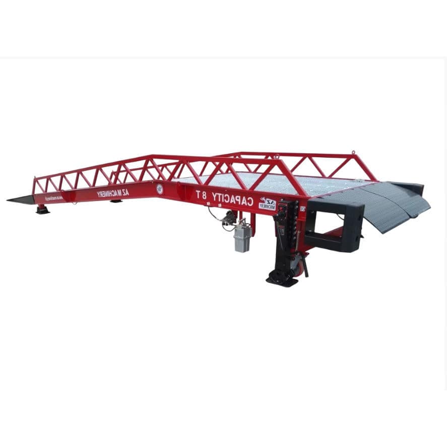 Motor loading ramp - STAR-12T-ZR-E - AZ RAMP - mobile / hydraulic ...