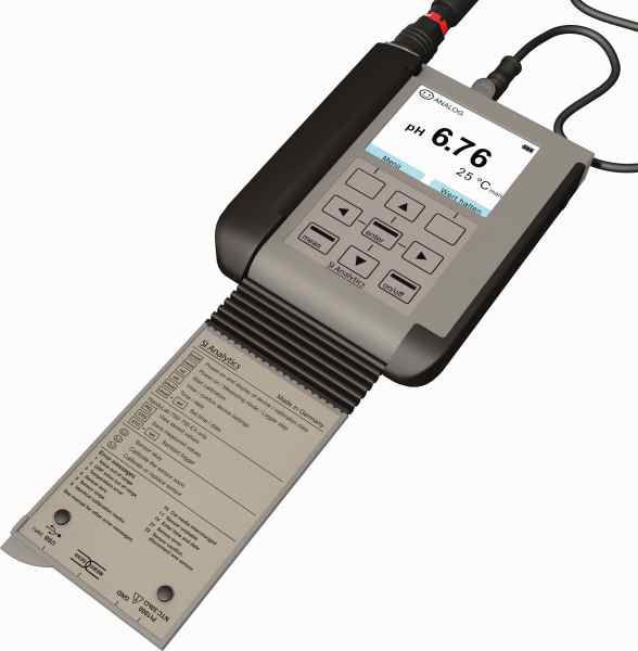 Portable pH meter HandyLab 780 Xylem Analytics Germany Sales GmbH