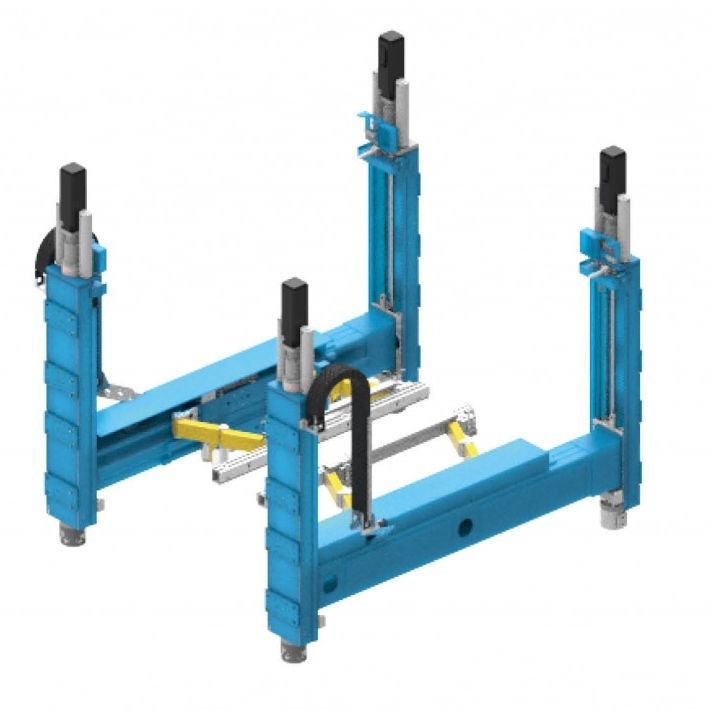 Press transfer system HST series Sander Automation programmable