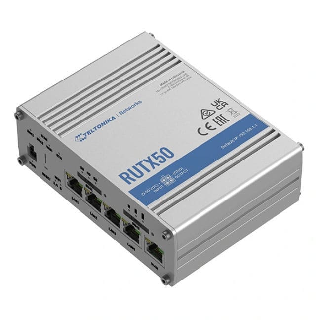 Cellular communication router - RUTX50 - Teltonika Networks - data ...