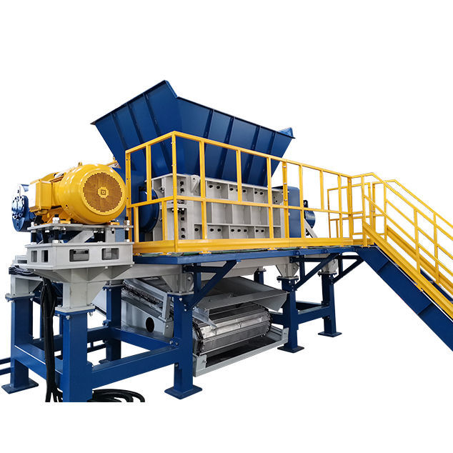 Primary shredder - Q series - Wiscon envirotech Inc - four-shaft / for ...