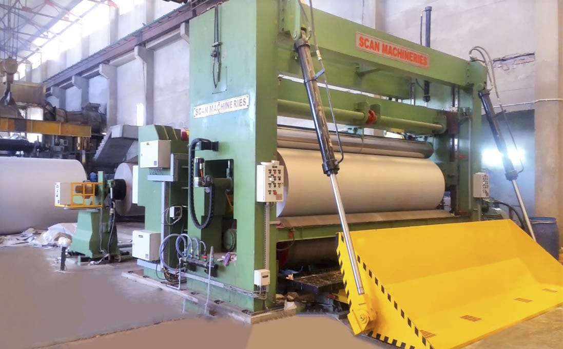 Paper rewinderwinder Scan Machineries automatic / motorized / manual