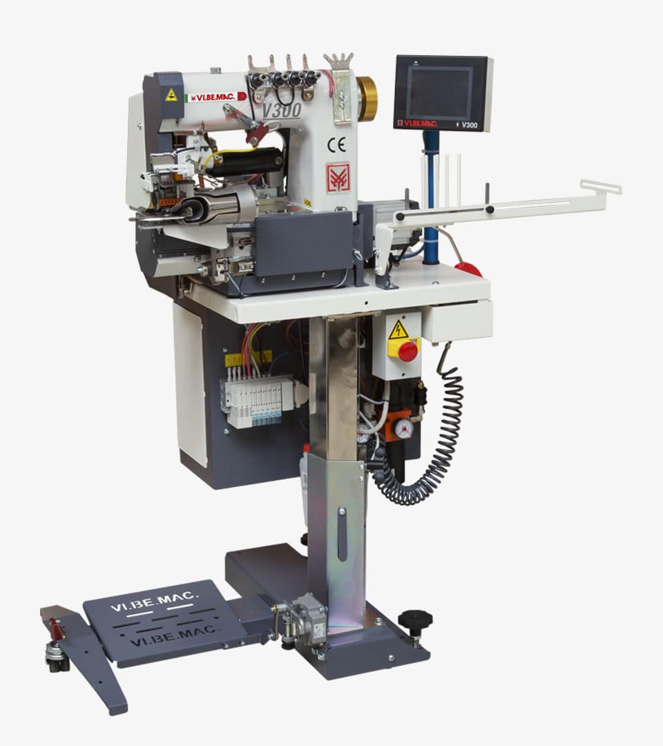 Sewing machine with waistband attaching V300 VI.BE.MAC