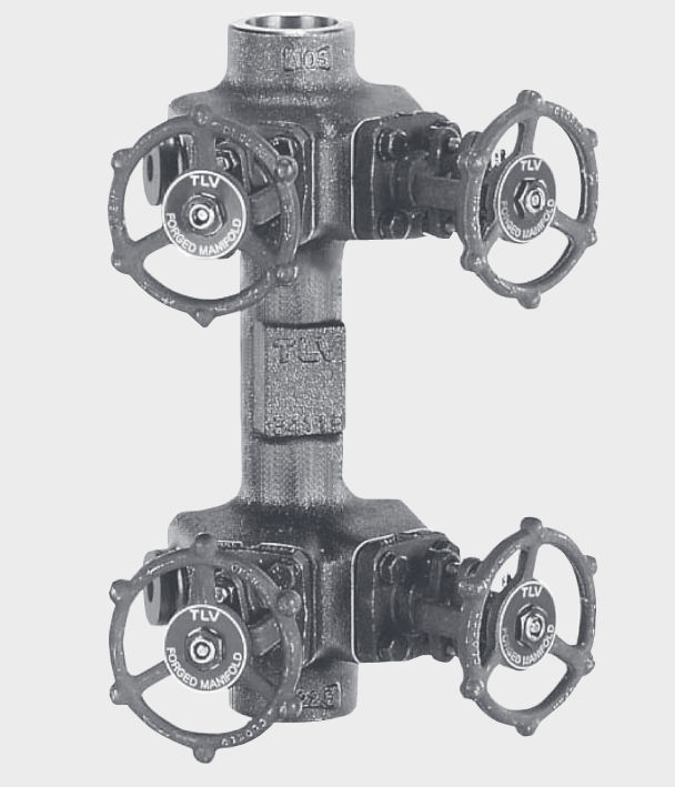 4way manifold M series TLV Euro Engineering stainless steel