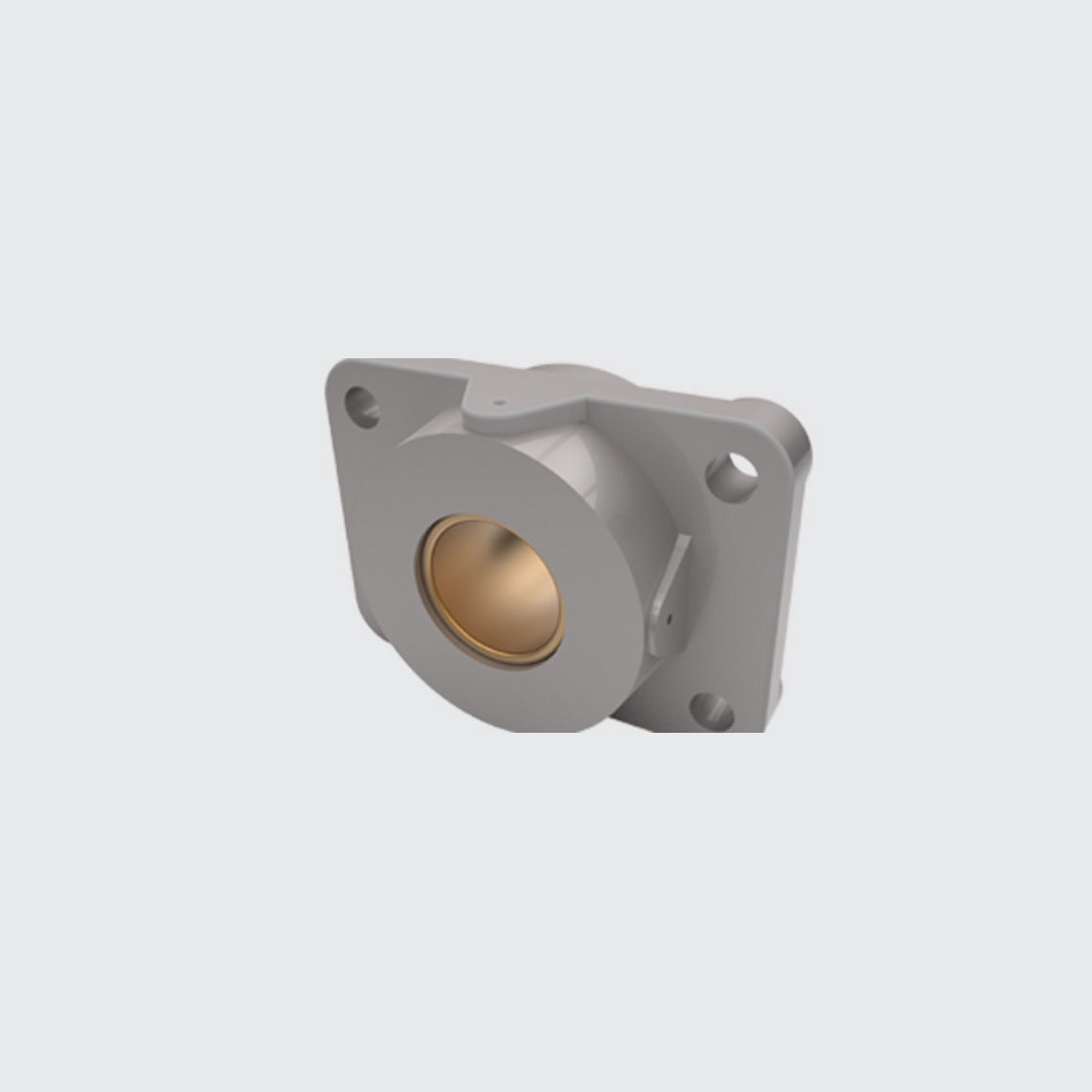 Flange plain bearing Tecnamic bronze