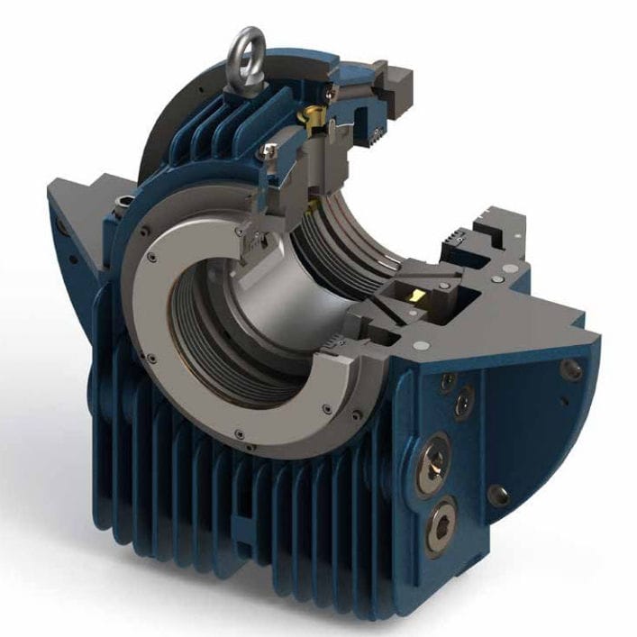 Flange bearing housing ZM MIBA INDUSTRIAL BEARINGS hydrodynamic