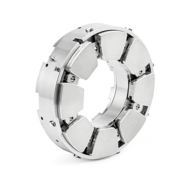 Thrust plain bearing MIBA INDUSTRIAL BEARINGS tilting pad / steel