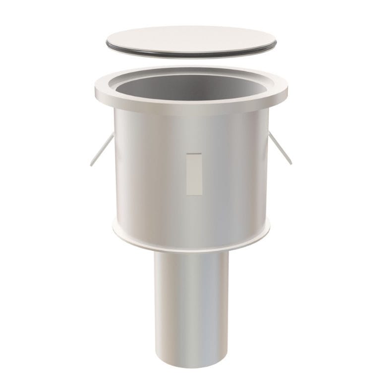 Gas drain KVCR265/4”RD Kent Stainless automatic / manual / mechanical