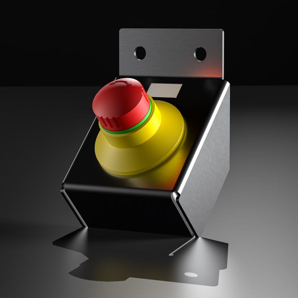 Emergency stop pushbutton switch DPESTOP5690050 Data Panel GmbH