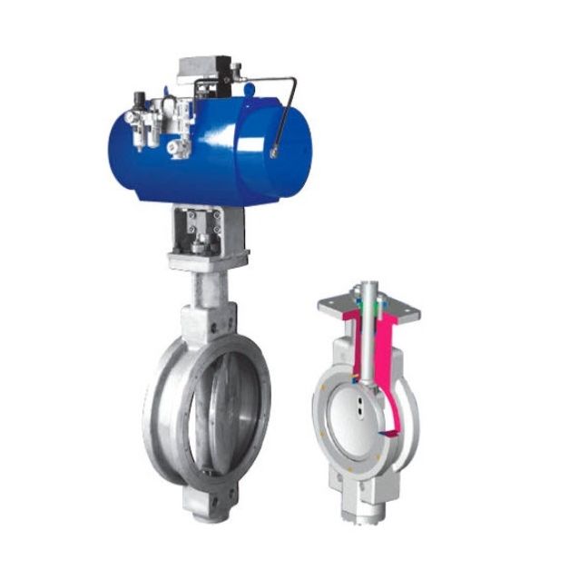 Butterfly valve W8 Wuxi Smart Autocontrol Engineering Co., Ltd. electricallyactuated
