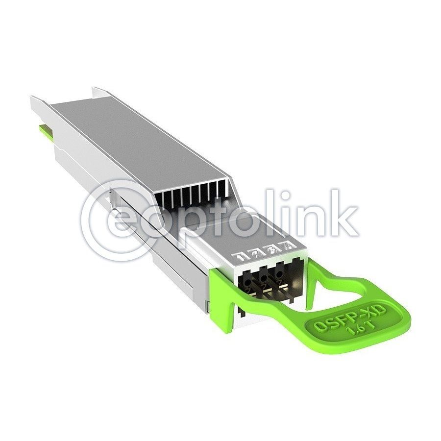 Fiber optic transceiver module 1.6T OSFPXD series Eoptolink