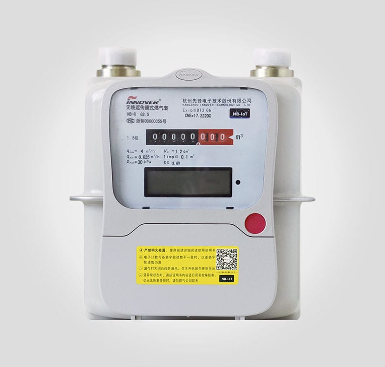 Analog gas meter NB2 HANGZHOU INNOVER TECHNOLOGY CO., LTD. digital