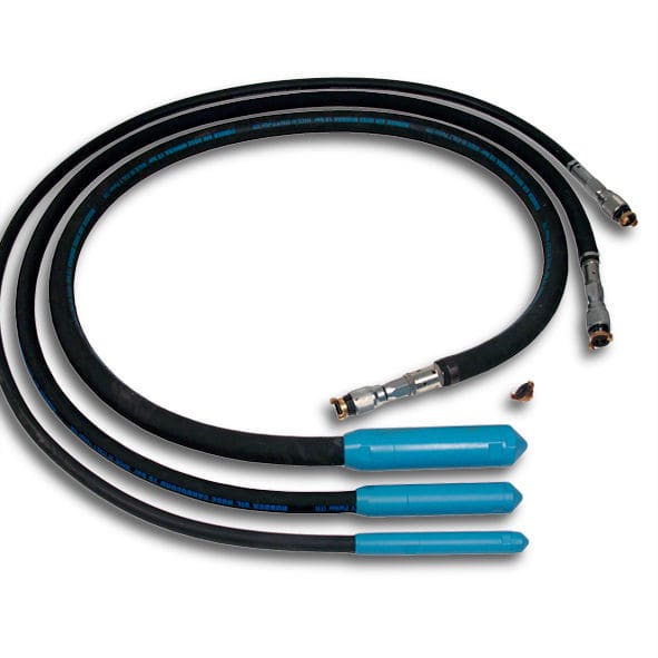 Pneumatic vibrator VNF series TECHNOFLEX linear / concrete