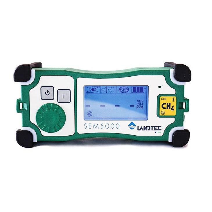 Gas detector - LANDTEC SEM5000 - QED Environmental - flow / methane / CH4