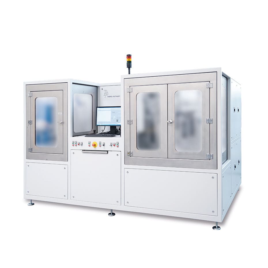 Pressure test stand PPM Poppe + Potthoff Maschinenbau GmbH burst
