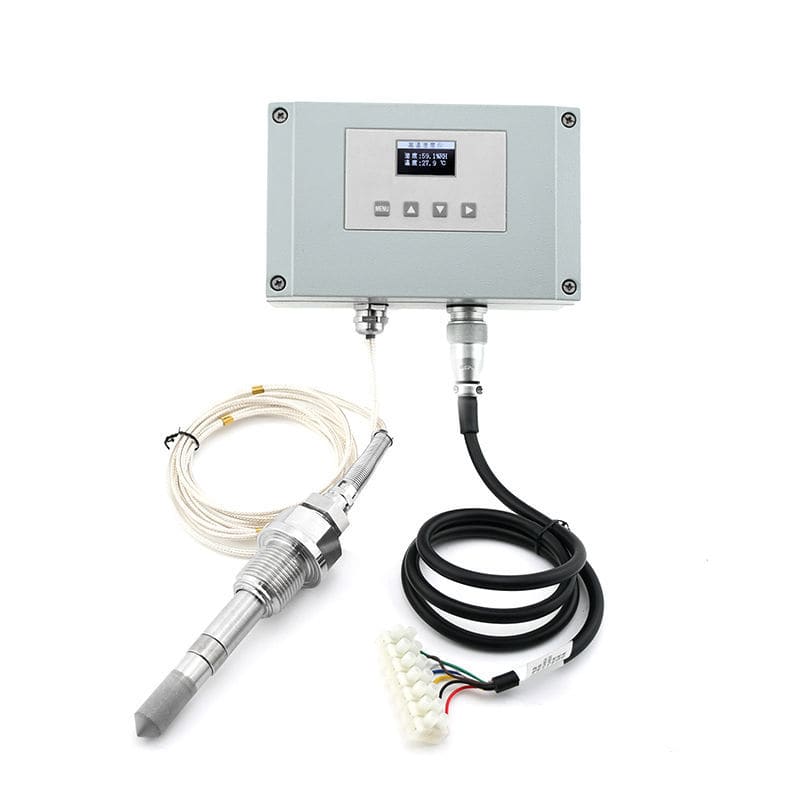 Humidity and temperature transmitter for high-temperature applications ...