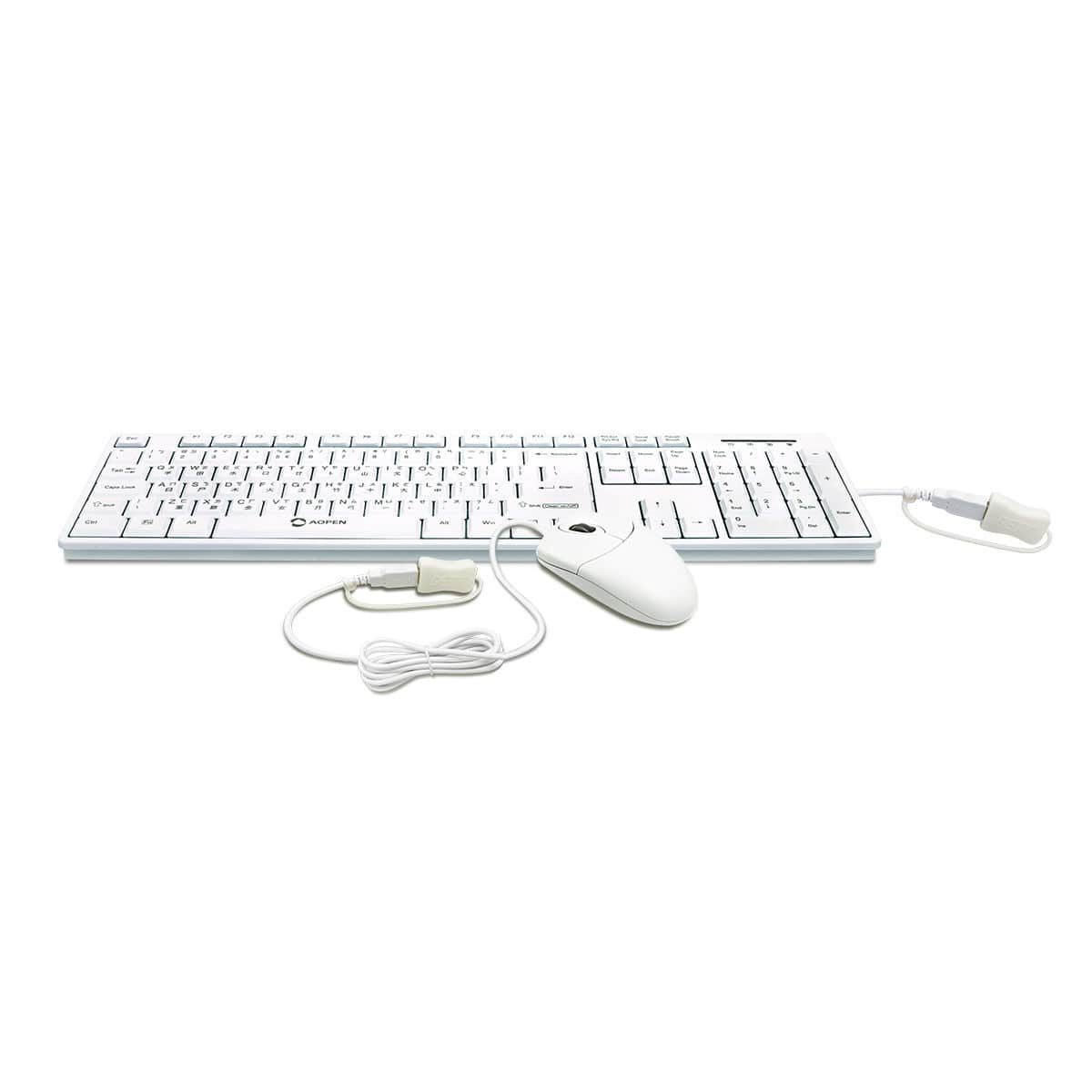 Panelmount keyboard KPLU10060 AOPEN with mechanical keys / 105