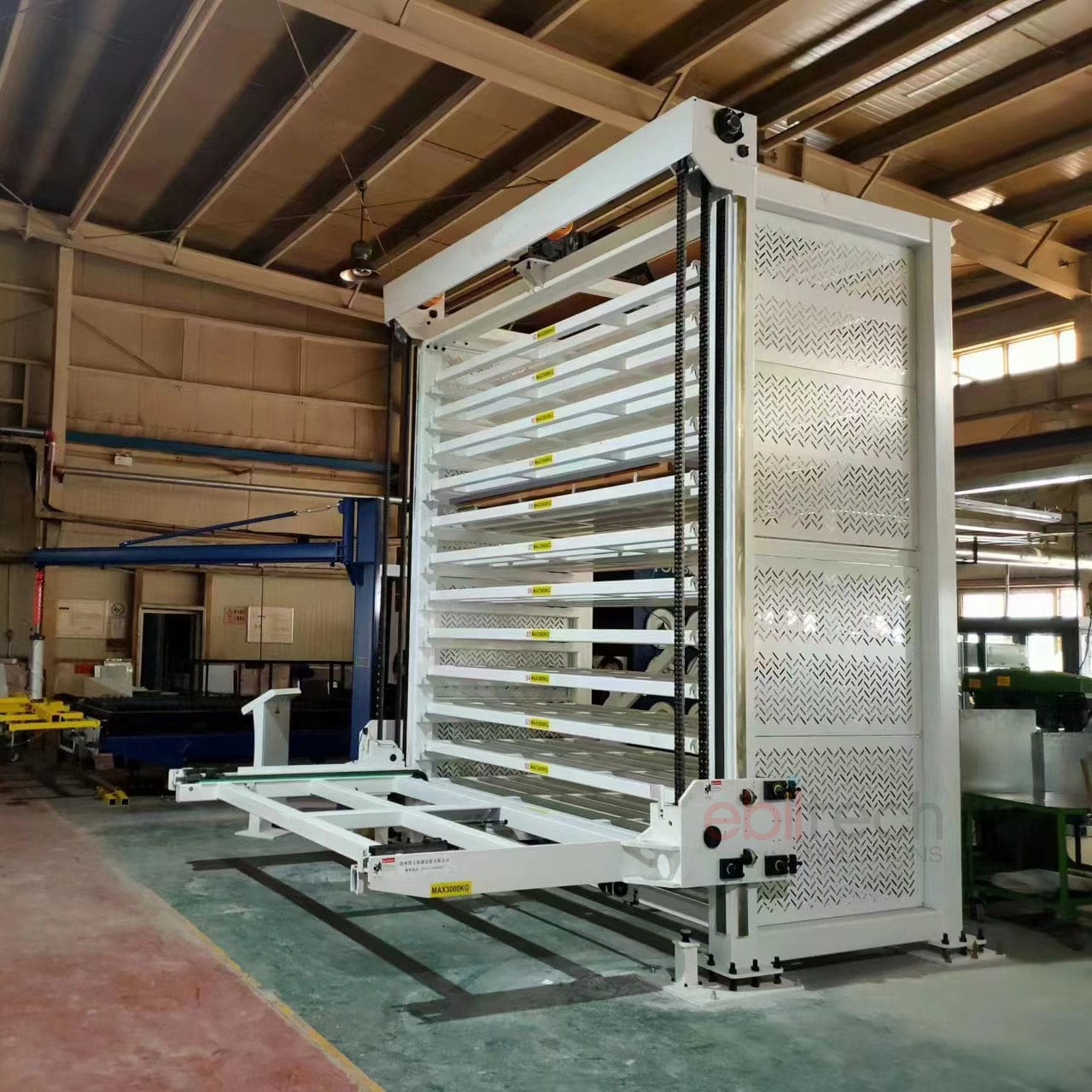 Sheet metal storage tower - Jiangsu EBIL Intelligent Storage Technology ...