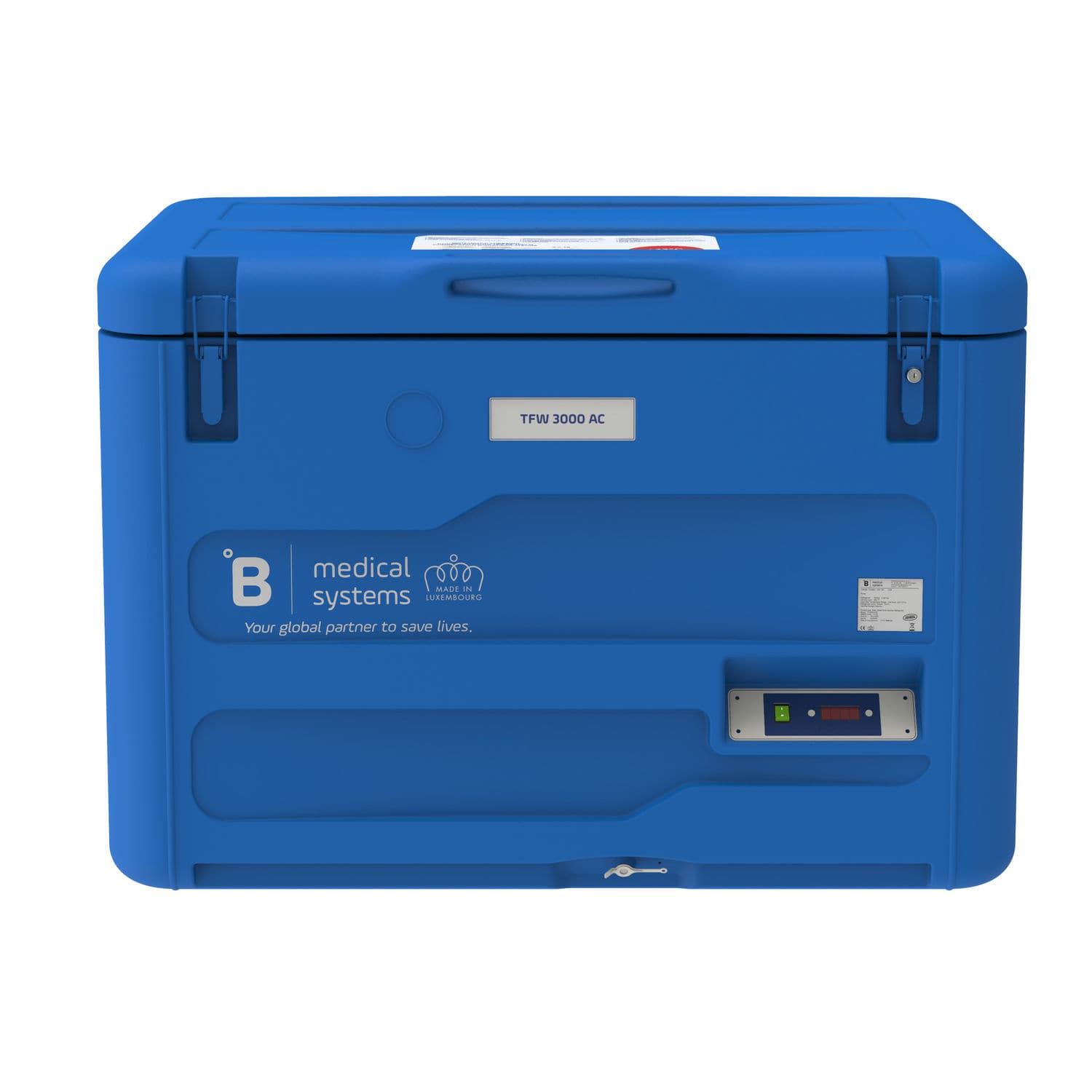 Chest freezer TFW3000AC B Medical Systems laboratory / propane