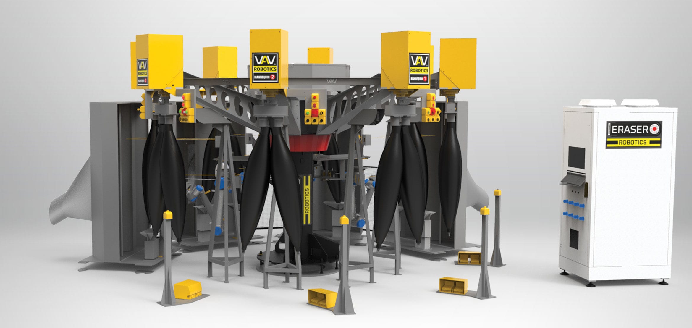 Cleaning scraper ERASER MD+48 Vav Technology for machines