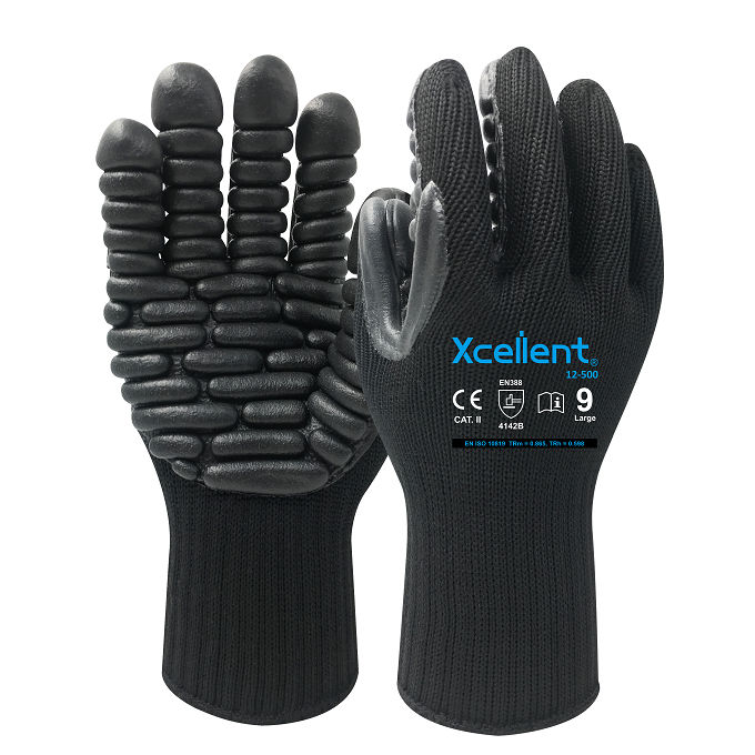 Vibration damping protection gloves 12500 Xcellent Safety GmbH