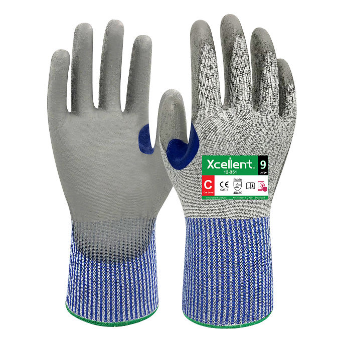 Anticut protection gloves 12351 Xcellent Safety GmbH work