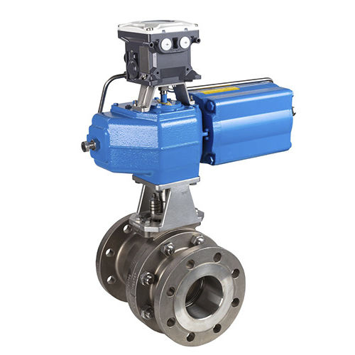 Ball valve - M series - Neles - lever / for control / shut-off