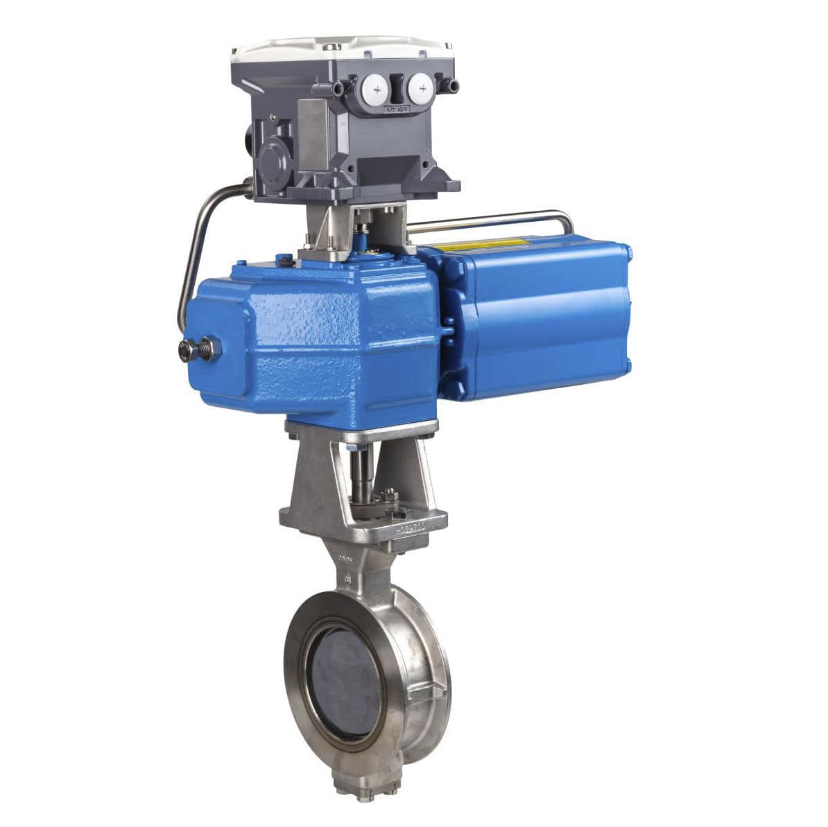 Butterfly valve L12 series Neles manual / for control / shutoff