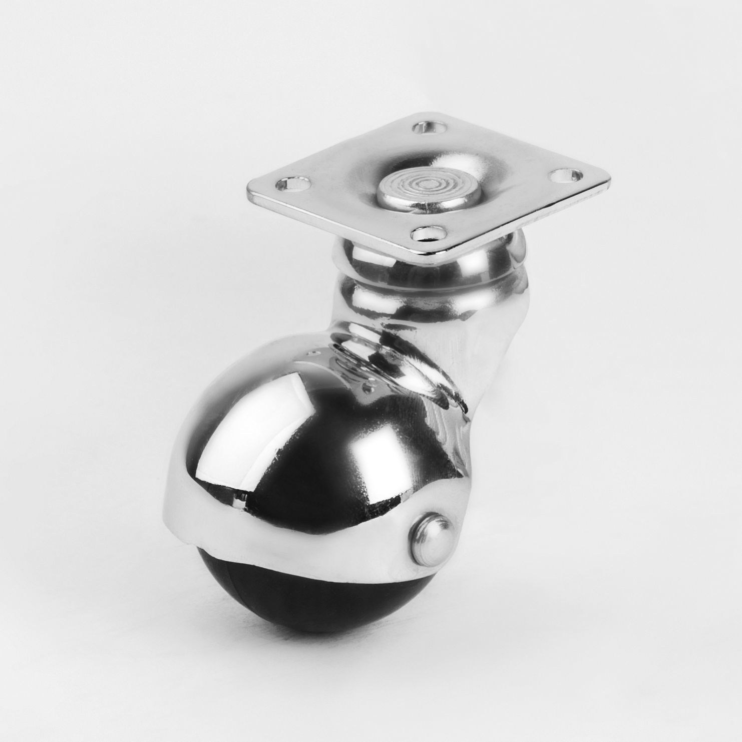 Spherical caster 204 HTS CASTER swivel / base plate / with ball
