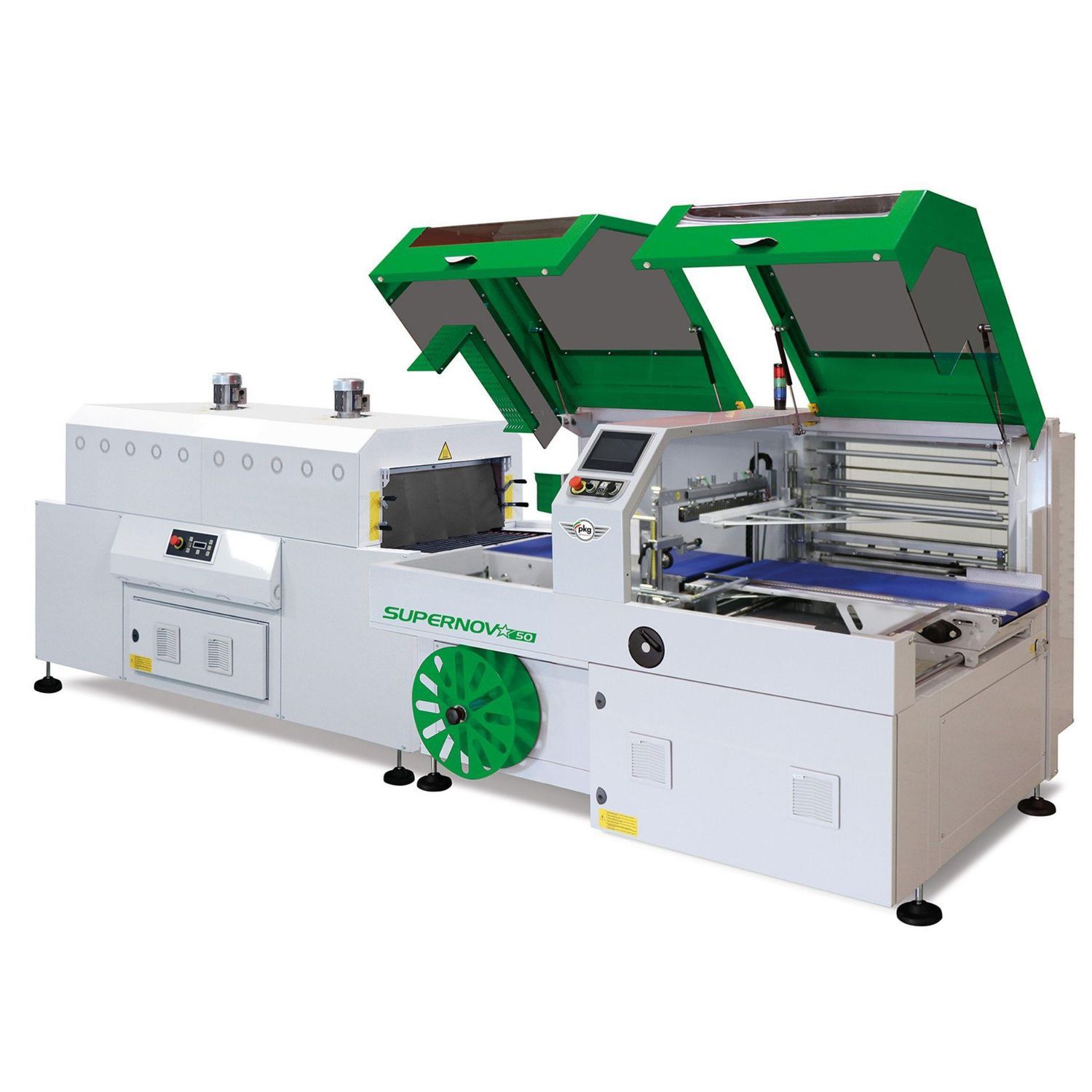 Fullyautomatic shrink wrapping machine Supernova pkg industry