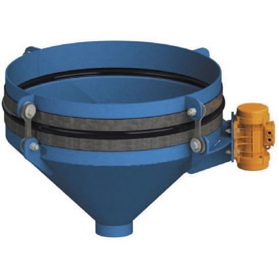 Filling hopper EVS series HOSOKAWA SOLIDS, S.L. vibrating / for