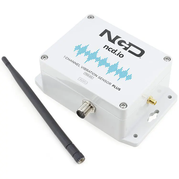 Electronic vibration sensor - National Control Devices - with temperature  measurement / wireless