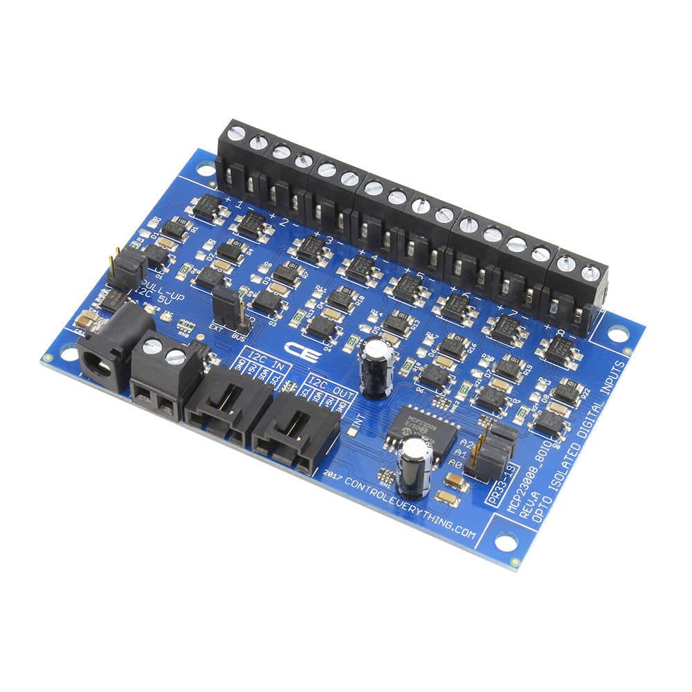 Digital I/O card - PR33-19 - National Control Devices - 8 digital ...