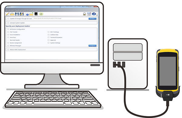 Management software - CIPHERLAB - interface / configuration / server