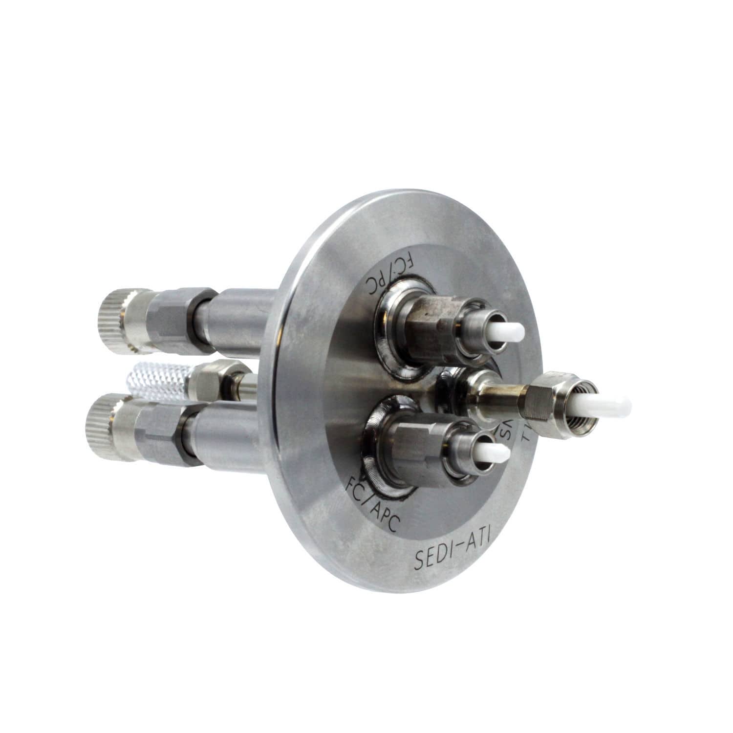 Flange feedthrough KTRAVT12 SEDI ATI highvacuum / for fiber