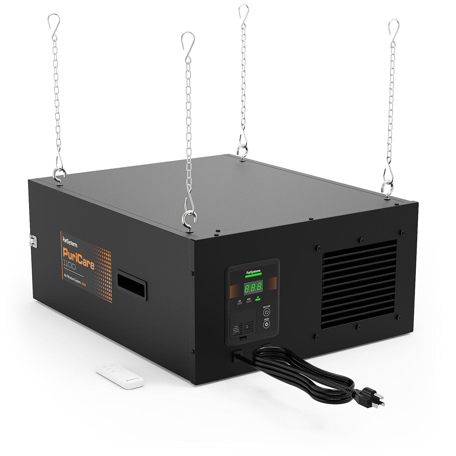 Portable air purifier 1100 Air Filtration System Toovem filter