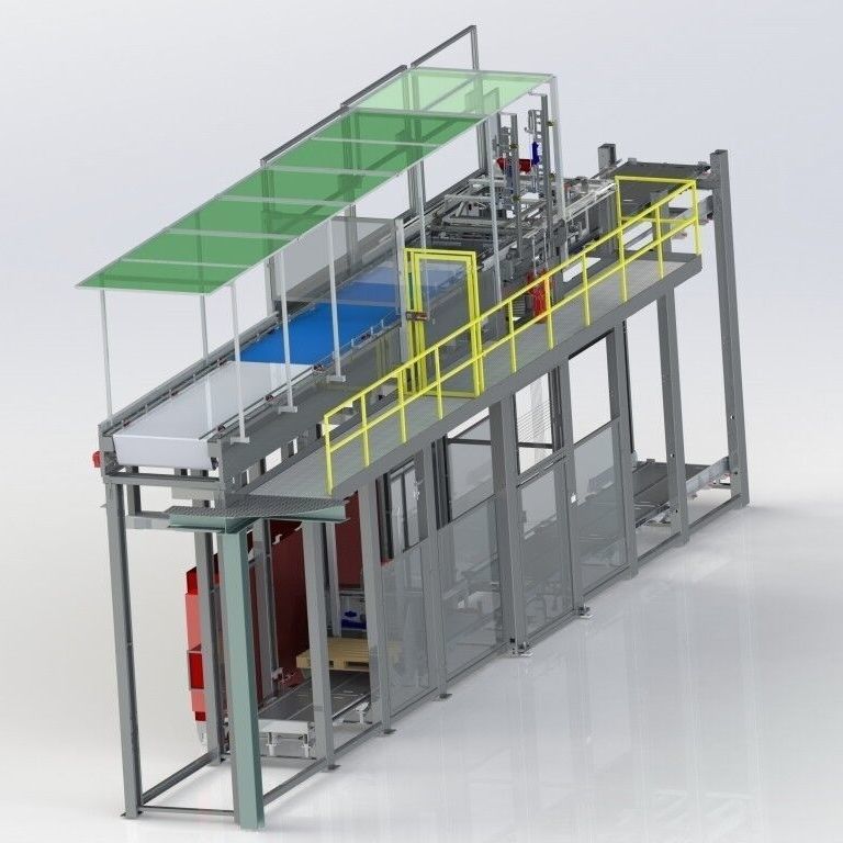 Depalletizer For The Manufacturing Industry Lez Nsm Magnettechnik