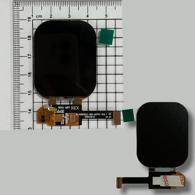 Capacitive touch screen display module - TOH201XVT-01 - TAILOR PIXELS ...