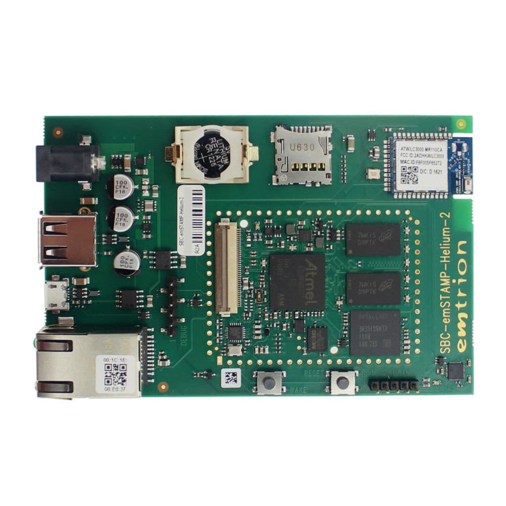 ATMEL SBC - emSBC-Helium - emtrion GmbH - ARM Cortex-A5 / Linux / USB 2.0