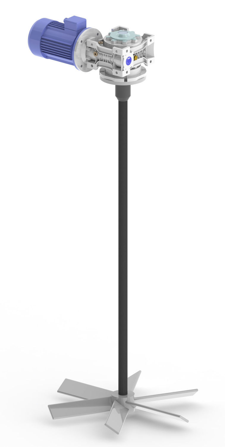 Paddle mixer ESM series C. Ehrensperger AG turbine / rotor / batch