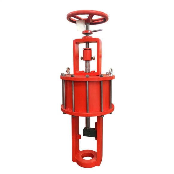 Pneumatic valve actuator linear / piston