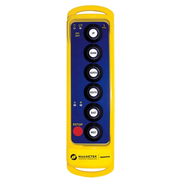 Radio control TelePendant™ with buttons / 6button / rugged
