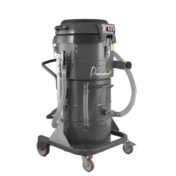 Industrial vacuum cleaner - TECNOIL TC100MPI - Pharaon - oil and chip ...